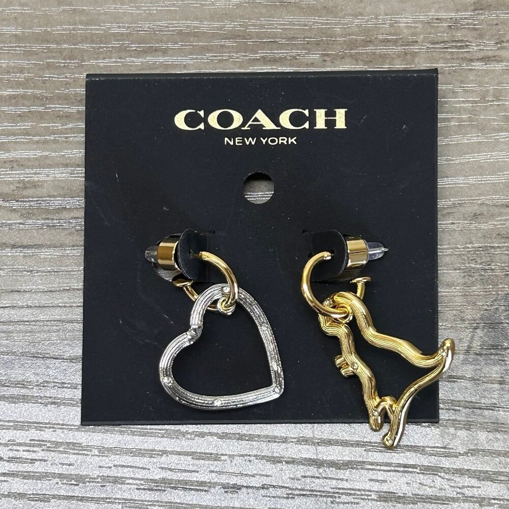 Coach Rexy Mismatched Earrings